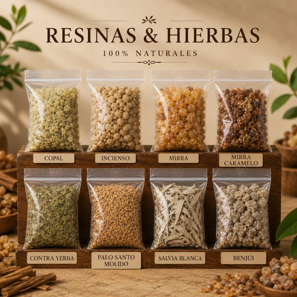 Resinas en sobre de 5 gr.